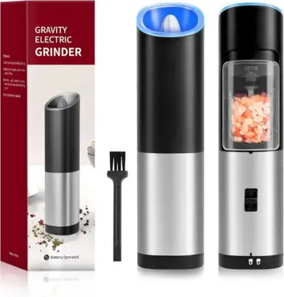 Gravity Electric Grinder - Moulin Sel, poivre, épice, View more