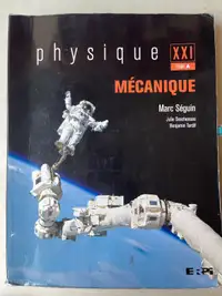 Livre Physique mécanique Cégep 