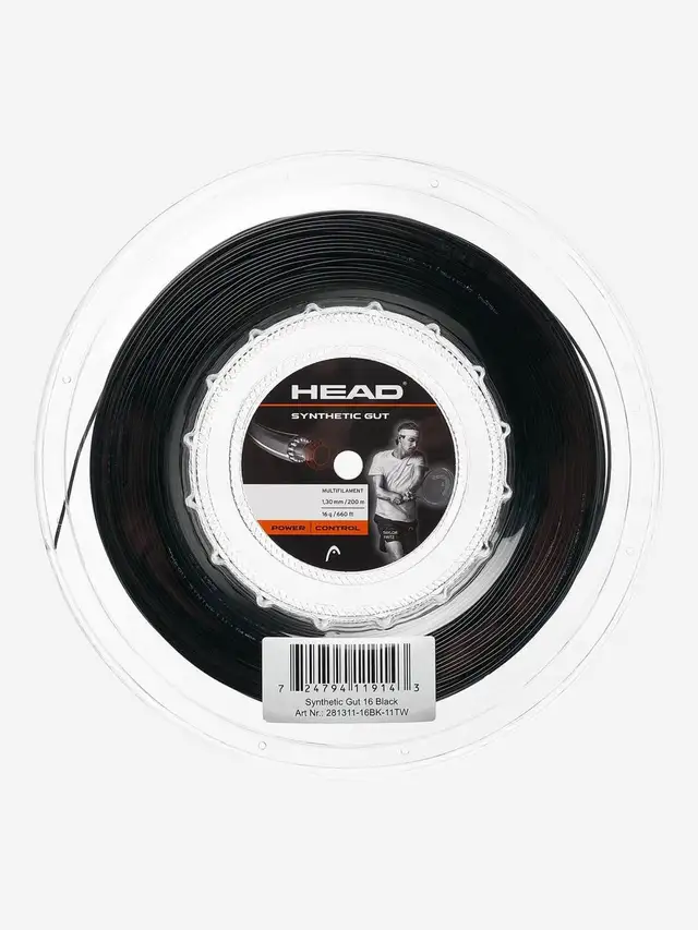  Head Synthetic Gut 16/1.30 String Reel - 660' ✨ Must Go