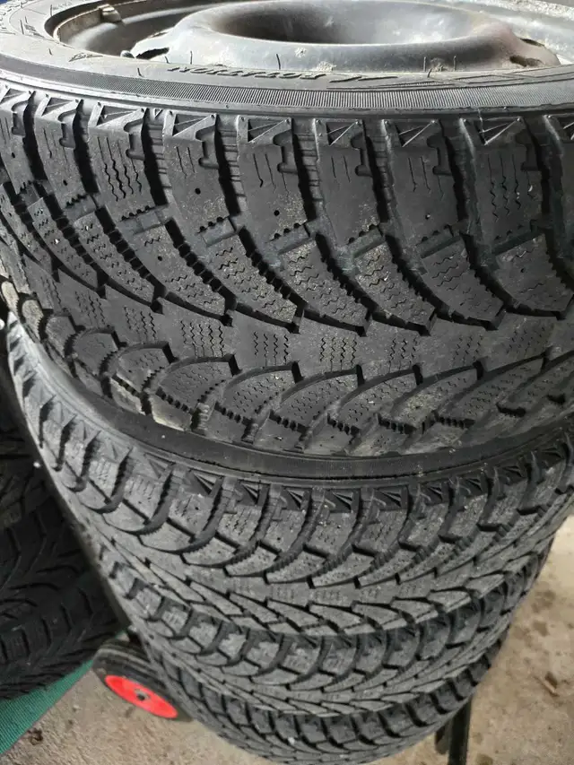 winter tires  205/55R16 on rims in Tires & Rims in Bedford - Image 4