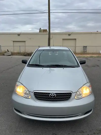 2007 Toytao Corolla CE 4cly 1.8L Zero issue 5seats 136,000 LOW KM One Owner Rebuilt status & it come...