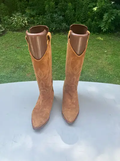 ‘Joan and David’ women’s suede cowboy boots, View more