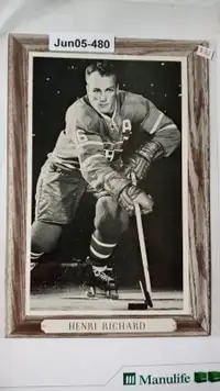 1964-67 Beehive Henri Richard Montreal Canadiens Group 3 photo