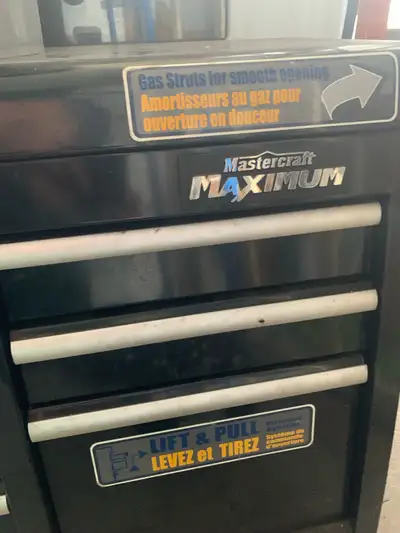 Mastercraft tools and toolbox , View more