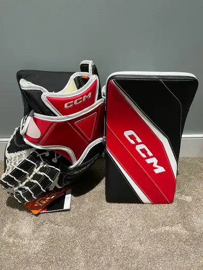 CCM e flex 6 goalie glove and blocker - brand new, View more