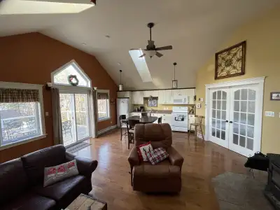 One bedroom fully furnished apartment for rent. Heat, electricity and high speed internet included....