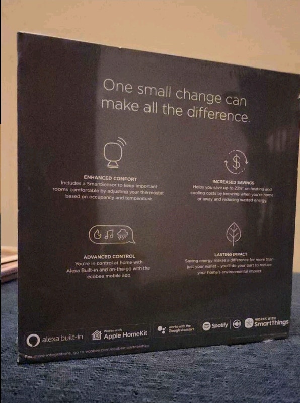 Ecobee Smart Thermostat with Voice Control General Electronics