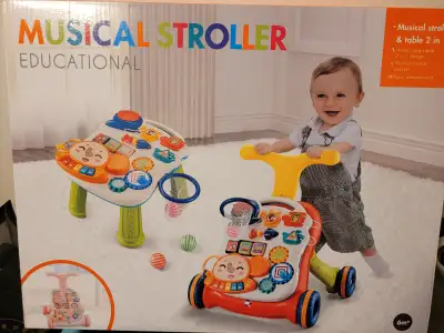 Baby activity table/walk behind, View more