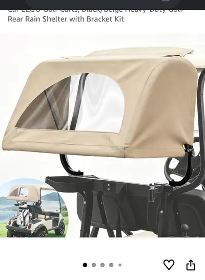  Golf cart. Golf clubs cover, View more