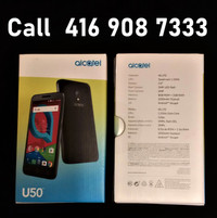 BRAND NEW, Unlocked • Alcatel U50 Android Smartphone • $80 CASH