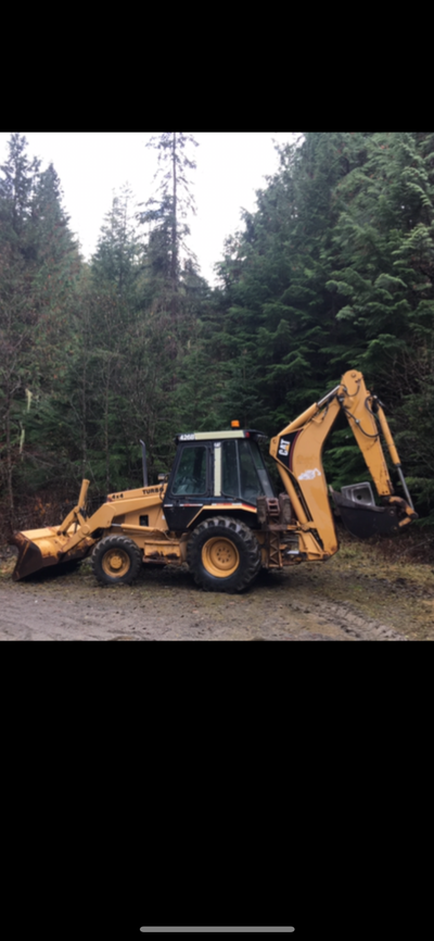 Cat 426B 4x4 Backhoe. Runs well. 10,000hr range (hr meter not working). Contact for a video of machi...