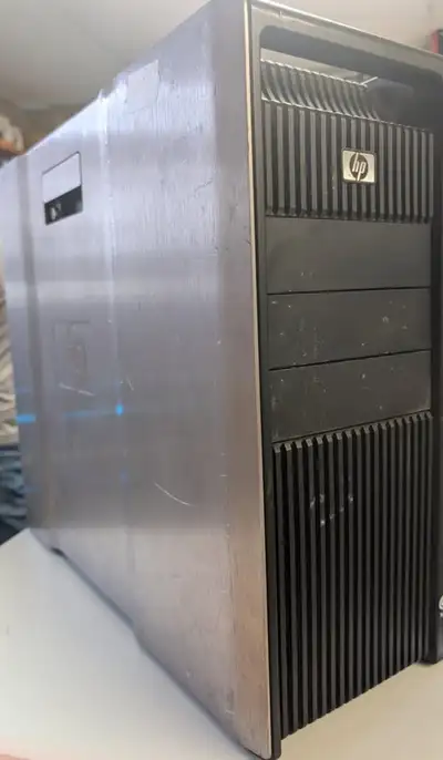 PC GAMING HP Z800 Intel Xeon X5570 x2 96GB SSD NEUF 1TB GTX1060, View more