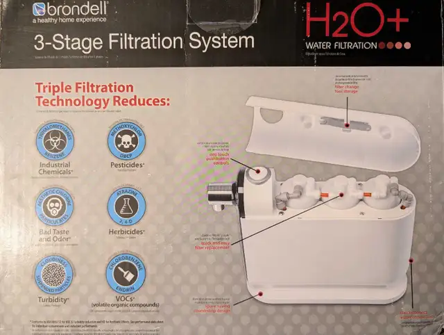 Brondell H630 Cypress Countertop Water Filter System in Other in City of Toronto - Image 2