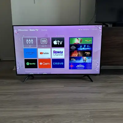 TCL 43" 4K UHD LED Roku Smart TV, View more