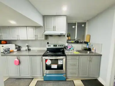 *Basement Apartment For Rent, Separate Entrance* Features: - Fully legal and according to safety cod...