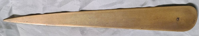 ORIGINAL BRONZE LETTER OPENER, MARKED, '..TORONTO', c1894-1915 in Arts & Collectibles in City of Toronto - Image 4