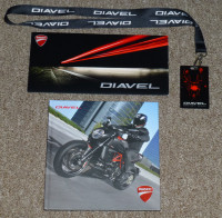 2011 Ducati Diavel Promotional Press Kit Book Hardcover Brochure