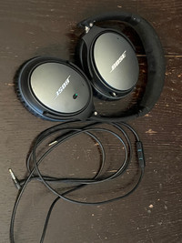 Bose Quietcomfort QC25 noise cancelling wired headphones