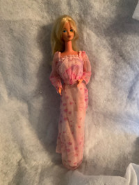 Vintage 1978 Superstar Era, Kissing Barbie 2597 , Original Dress