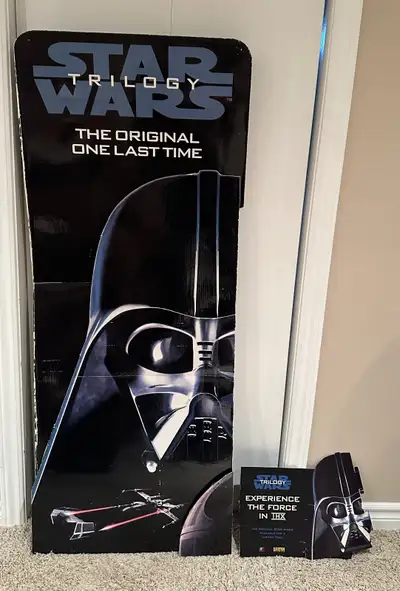 Rare Vintage Star Wars Movie Theatre Display, View more