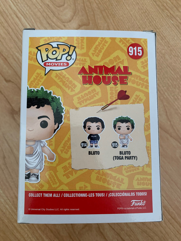 Funko Pop  - Bluto (Toga Party) - Animal House in Arts & Collectibles in Mississauga / Peel Region - Image 2