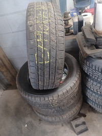 4    245 60 18  michelin  latitude tires .. lots of where left
