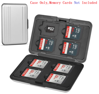 Aluminum Memory Card Holder for Micro SD Cards, and SDXC Cards, View more