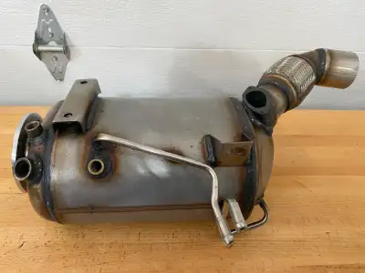 New aftermarket Diesel particulate filter for a 2012 BMW X535D N57 3.0 litre inline 6 turbo diesel p...