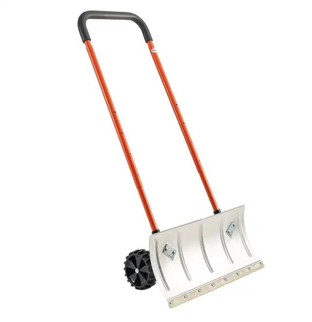 Snow Shovel Heavy-Duty Metal Adjustable  Wheeled Snow Remover in Outdoor Tools & Storage in Cornwall - Image 11