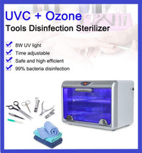 (NEW) Ultraviolet Sterilizer Ozone Disinfection Cabinet 12L 110V