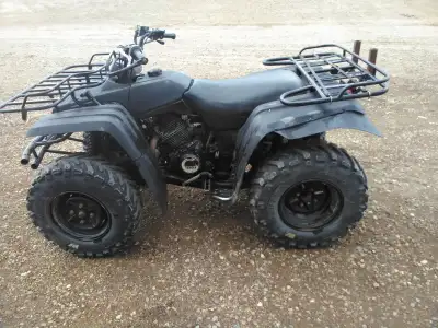 we have a quad for sale very good shape also have a set of brand new tires that go along also have a...
