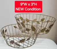 $5 Wicker and Metal Baskets