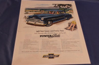 1951 Chevrolet Styleline De Luxe 4-Door Sedan Original Ad