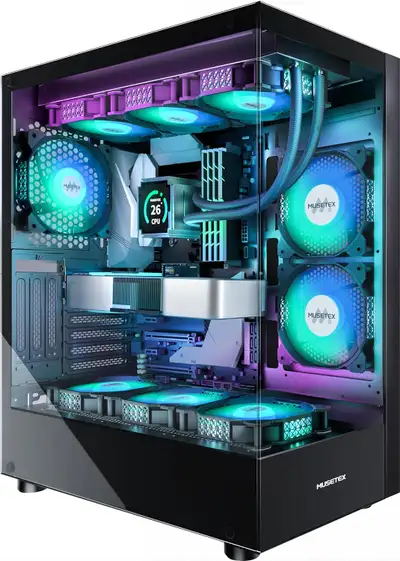 PC GAMER, 9950X3D, 64GB DDR5, 1TB SSD, RADEON 9070 XT, BRAND NEW, View more