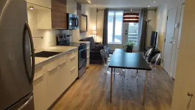 3 1/2 FURNISHED APARTMENT, ALL INCLUDED, 1-31 JULY