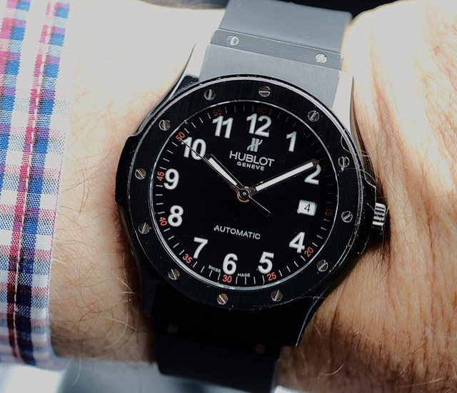 HUBLOT Classic Fusion LE 41mm Watch & box in Jewellery & Watches in City of Toronto