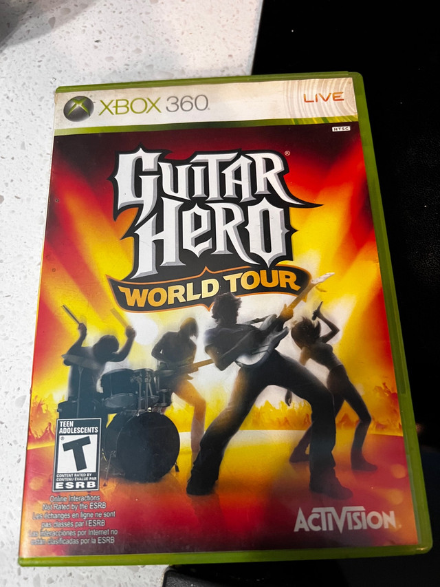 Guitar hero world tour dans XBOX 360  à Lanaudière