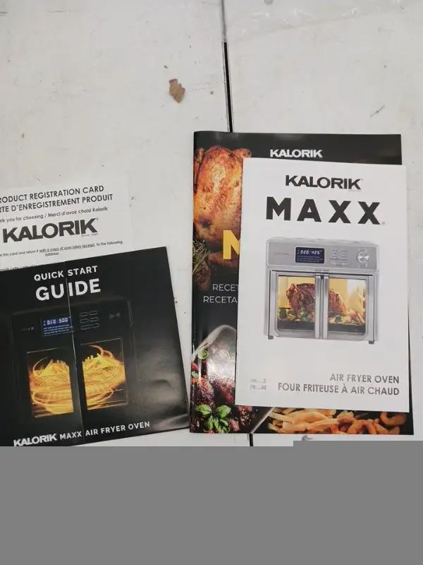 KALORIK DIGITAL MAXX EXTRA LARGE 9-IN-1 AIR FRYER OVEN in Toasters & Toaster Ovens in Markham / York Region - Image 7