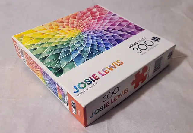 BRAND NEW - 300pcs Jigsaw Puzzle - Josie Lewis - Diamond Dahlia