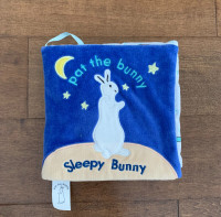 Pat the Bunny “Sleepy Bunny” soft baby book