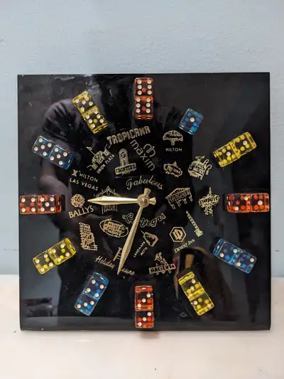 9X9 inches. Includes all midcentury famous Las Vegas establishments including recently demolished Tr...