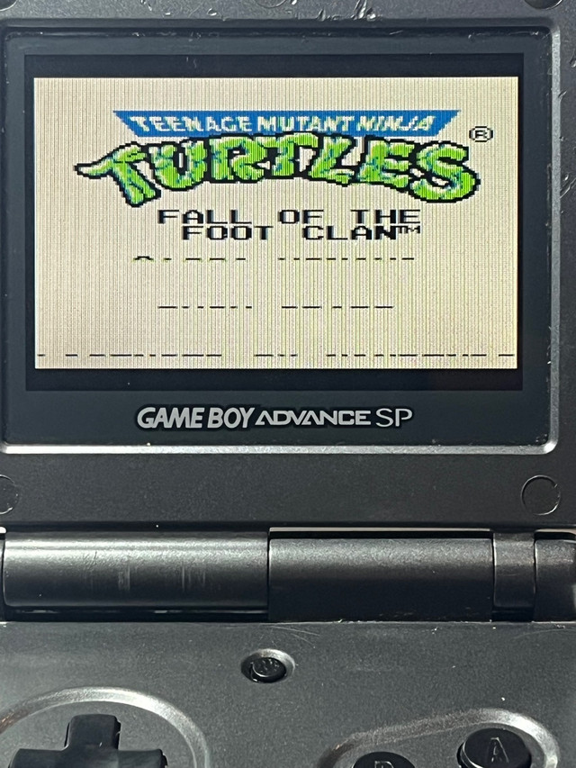 Nintendo Gameboy Color TMNT Fall Of The Foot Clan in Older Generation in Markham / York Region - Image 4