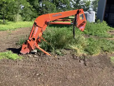 1353 loader off a M8560 tractor All hardware, hydraulics, and mounting brackets included