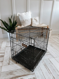 Petmate folding wire dog crate 18” x 24” $15