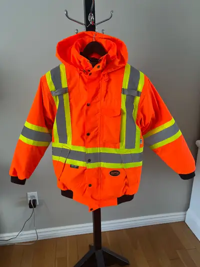 Reflective Winter Bomber Waterproof Jacket-size XS, View more