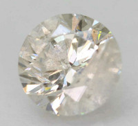0.65 Carat Natural Loose Diamond 5.52mm G Color I2 Clarity 