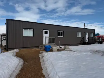 12x60 Fully Renovated Skid-Mounted Office Trailer, Turnkey, Upsc, View more