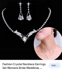  Fashion Chrystal  Rhinestone Earrinngs 