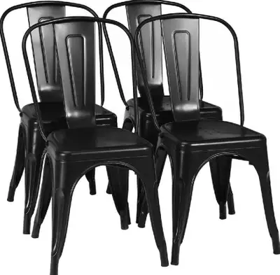 Brand New in Box 4pcs Outdoor Use Dining Room Chairs, View more