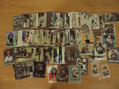Colorado Avalanche Hockey Cards - Over 250 Total - Rookies, Inserts, and Base Cards (Players include...